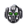Skull Ring Eye Opening Adjustable Size Retro Ring