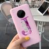For Huawei Y9a 2020 Case 6.63'' Cute 26 Letters Cover Case For Huawei Y9a Y 9a Soft TPU Fundas HuaweiY9a Shockproof Phone Bumper