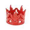 Children's Birthday Cake Decoration Crown Leaf Shape Mini Round Tiara Hair Accessories Alloy Jewelry