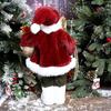 ABXMAS New Year 2024 Christmas Decorations For Home 45cm Santa Claus Doll Children Gifts Christmas Xmas Tree  Ornaments Navidad