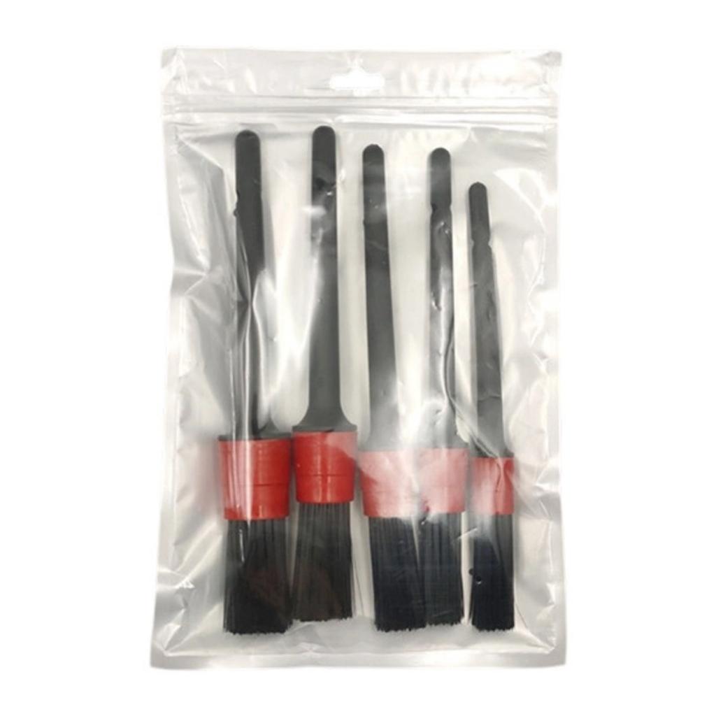 Space Saving 5Pcs Vent Brush Kit Nonscratch For Car HVAC Vents Home Appliances And Office Equipment Care