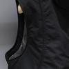 Men Plus‑Size 50% White Duck Down Vest, Embossed Fabric Stand Collar Sleeveless Puffer Gilet Winter Loose Fit Outerwear