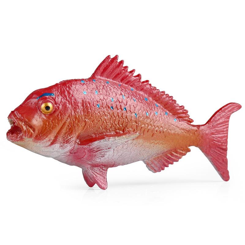 Children's Cognitive Marine Animal Model: Red Seabream & Garfish Toy Ornament
