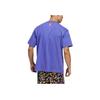 Adidas Originals Large Logo Letter Round Neck Casual Sport Short Sleeve T-Shirt Unisex Tops Purple HC3077
