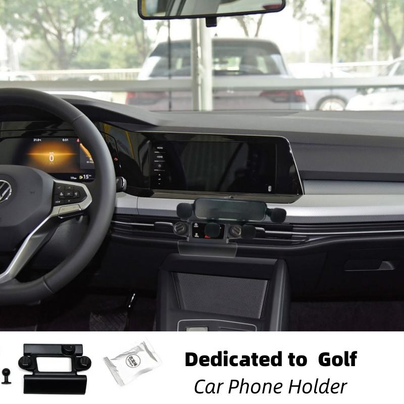 Volkswagen VW Golf8 Golf7 MK7 MK5 MK4 İçin Araç Telefon Tutucu Montaj Klipsi Standı GPS Navigasyon Braketi Golf aksesuarları