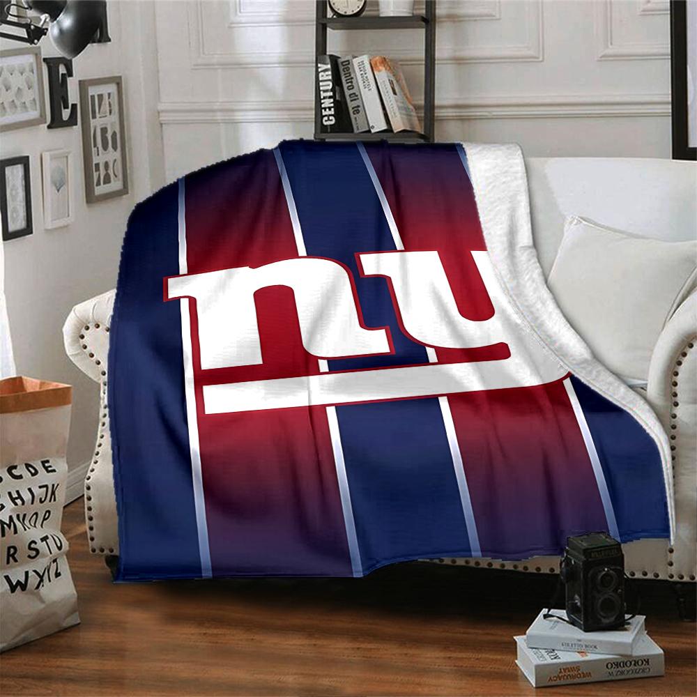 1pc Blanket - New York Giants logo Print Design,Lightweight Blanket for Sofa,Bed- Soft &Warm,Gift for All Seasons