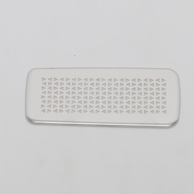 

Trumpchi 23 M8 Master Edition Glove Box Speaker Cover: Stainless Steel Dustproof & Decorative Storage Box