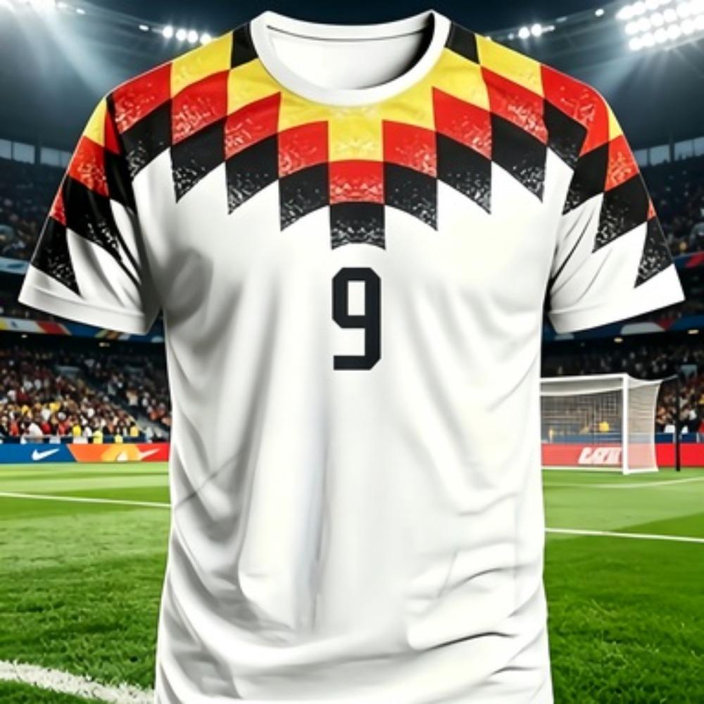 New DR Congo Football Jersey 2026 Unisex Breathable Quick-Dry Lightweight Sports T-Shirt Trendy Streetwear Summer
