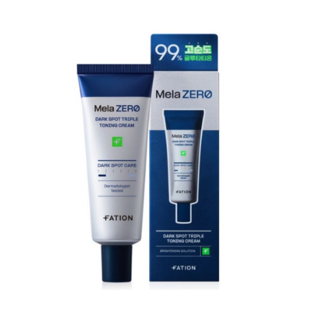 FATION Melazero Blemish  Dark Spot Triple Toning Cream 45ml - Intensive Hyperpigmentation Correcting Cream