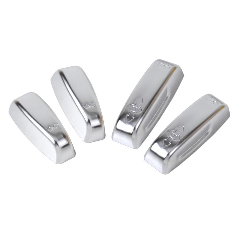Car Chrome Interior Seat Adjustment Switch Knob Button Cover Trim Fit For Volvo XC60 XC70 V40 V60 S40 S60 C30 C70
