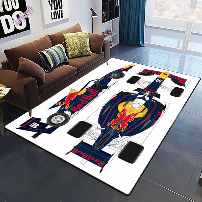 Racing Supercar Large Rug for Living Room Auto Parts Black Carpet Bedroom Area Rug Bathmat Soft Rug Home Decoration