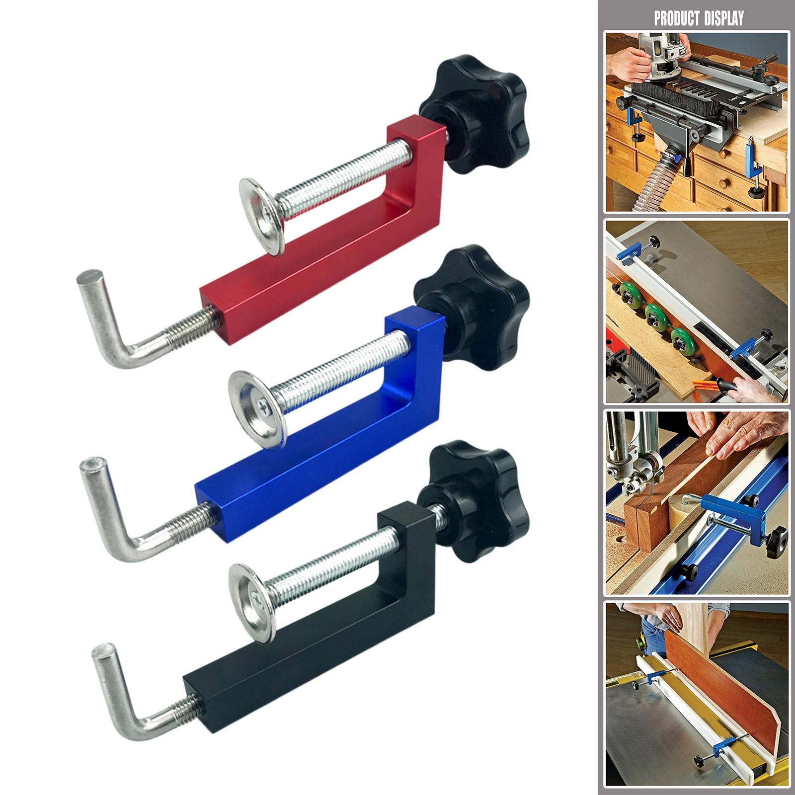 

Зажим для забора, фиксирующий зажим, многофункциональный зажим для деревообработки, регулируемые фиксированные зажимы, зажим для деревообработки, ручной инструмент чёрный