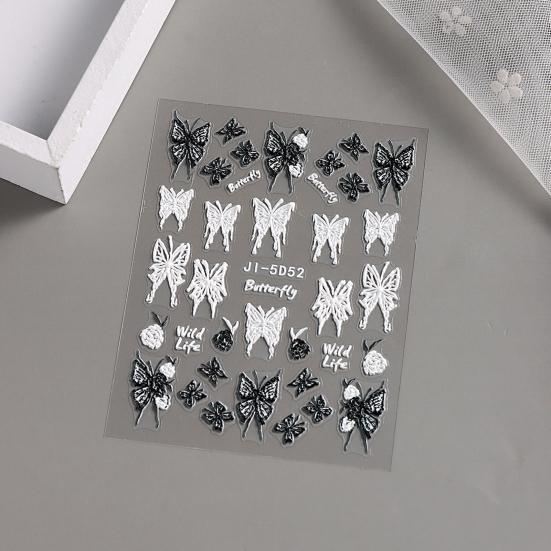 Ins Style for Nail Glossy Stickers Long-Lasting 5D Finish Perfect Nail Decoration Nail Art Sticker