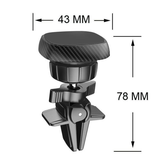 Автомобильный креативный магнитный воздуховыпускной кронштейн для мобильного телефона — фото 12