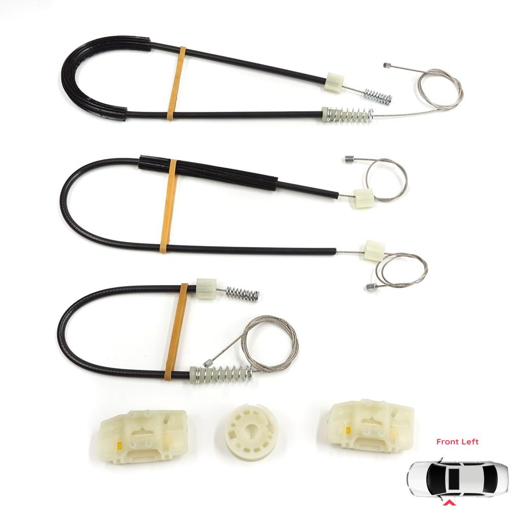 EWR453 Fensterheber Reparatursatz Vorne Linke Tür für Seat Leon MK2 1P 1P1 2005-2012 5-Türer HB 1P0837461A