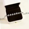Love Flash Diamond Bracelet, Fashionable Color Willow Leaf Diamond Jewelry Design Light Luxury Accessories