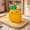 Anxiety Relief Ball Fake Fruit Stress Toy, Peach Pineapple Strawberry Squeeze Shaped Giant Sensory Fidget Toy for Home Office School Portable Reliever