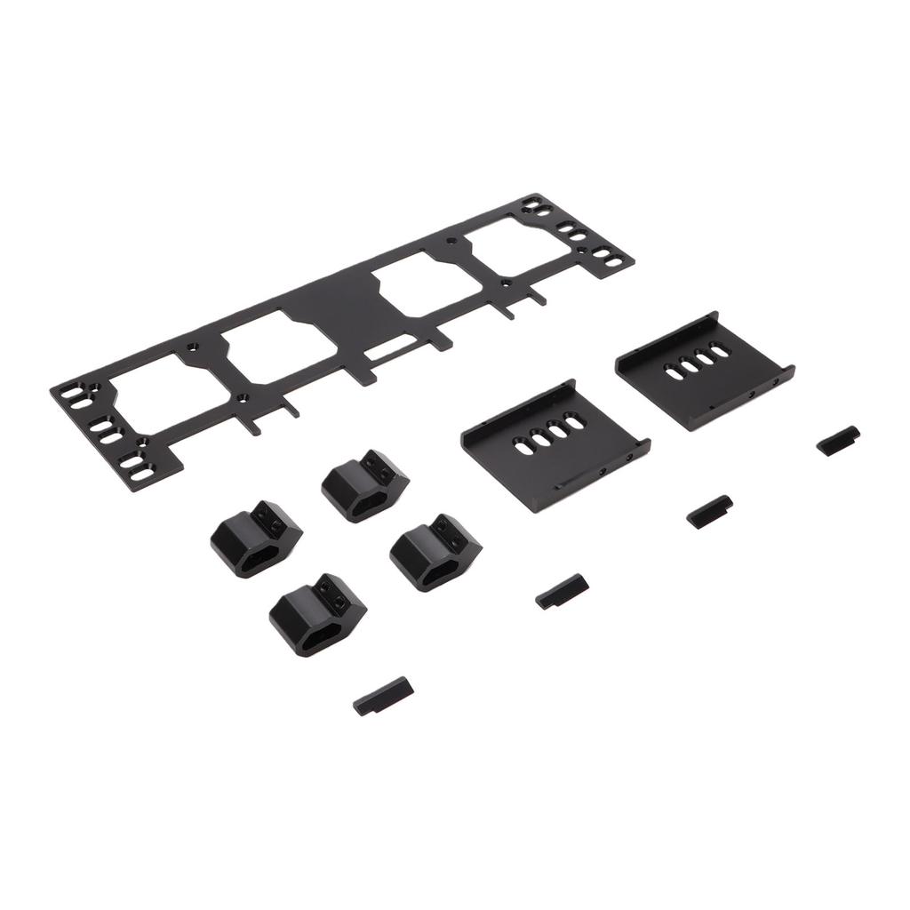 Toolbox Side Mount Bracket Aluminium Alloy Foldable Toolbox Side Bracket Replacement for Packout
