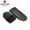 Pierre Cardin Men's Goat Leather Winter Touchscreen Gloves