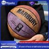 Ultra-Fiber Suede Size 7 Basketball: Sweat-absorbing, Non-slip, Wear-resistant for Adult Indoor/Outdoor Training & Competition.