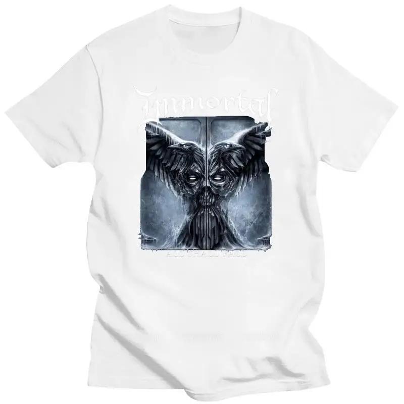 IMMORTAL ALL SHALL FALL NEW BLACK SHORT LONG SLEEVE T-SHIRT Print Male Brand New T Shirts Unisex Male Short Sleeve Casual Tops