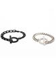 Rush Off The Ring Chain Bracelet (Black) / Ring Chain Black Bracelet