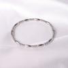 Titanium steel bracelet gold high version temperament zircon bracelet women's light luxury fashion elegance does not fade simple bracelet