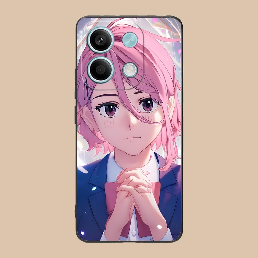 Dandadan Aira Shiratori Phone Case for POCO F7 F6 F5 F4 F3 F2 Pro GT C75 C71 C65 C61 C40 Pro Ultra Colorful Printing Cover Cover