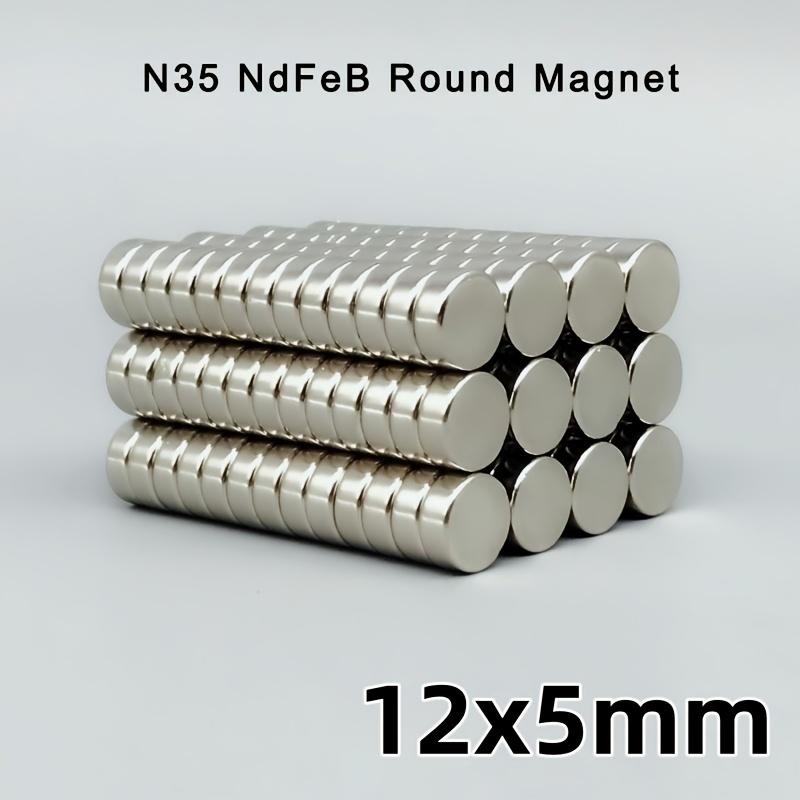 10pcs 12X5Mm Round Magnet, Magnet Sheet 12*5Mm, Suitable for Refrigerator, Kitchen, Storage
