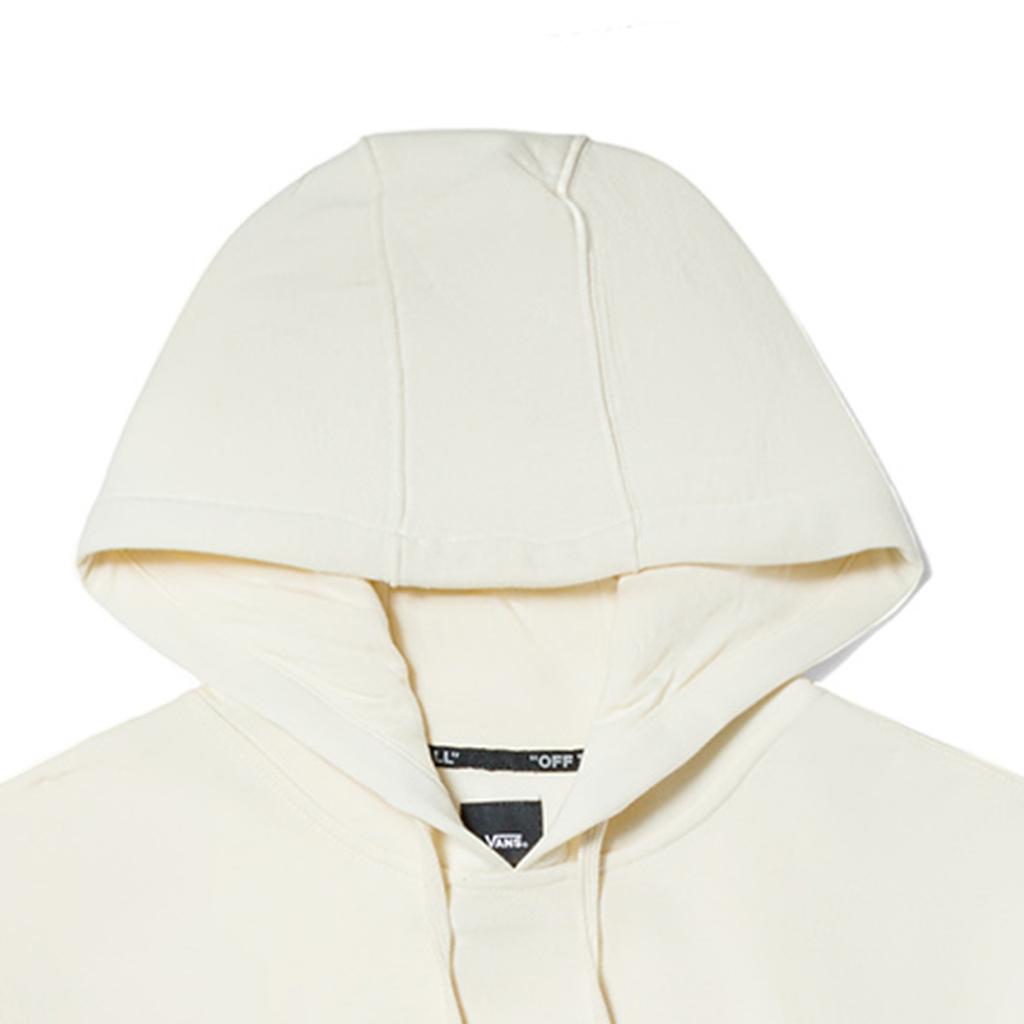 Vans City Series Letter Pattern Printed Crewneck Sweatshirt Unisex Sweatshirt Off-White VN000KQDFS8