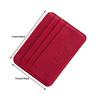 Minimalist Wallet Business Bank Credit ID Card Holder for Men Women Purse Ultra Thin Mini Money Case PU Leather Card Cover Pouch