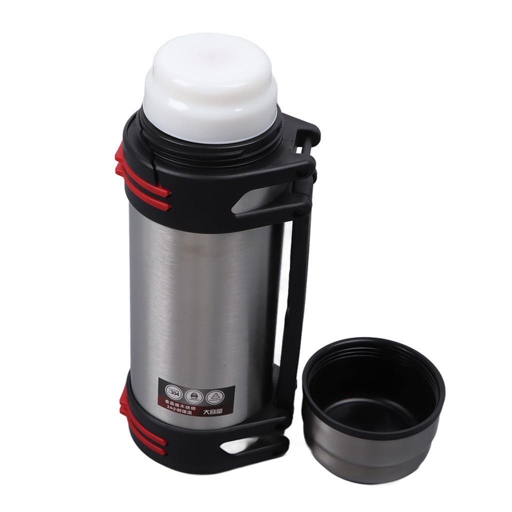 Insulated Water Bottle 2L Stainless Steel Double Layer Vacuum Mug Insulated Jug for Outdoor Travel Hiking Fishing