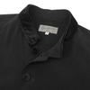 Yohji Yamamoto POUR HOMME Men's Double-Collar Long Sleeve Shirt, Black, Size 3, HN-B45-500 tops 36 blackUsed