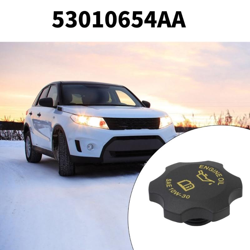 Upgrades Engine Oil Filler Caps Replacements Oil Filler Cover 53010654AA Replacements Vehicle Accessories for Vehicles