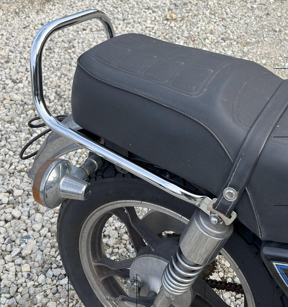 ALCAN HANDS Tandem Bar Steel Chrome Plated GN125H Suzuki