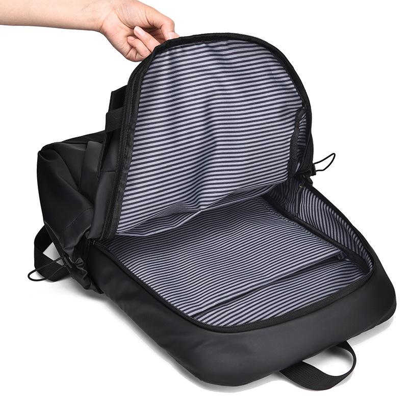 Backpack Men's Casual Backpack, College Student Travel Lightweight Computer Bag, High School Large-capacity Waterproof Schoolbag