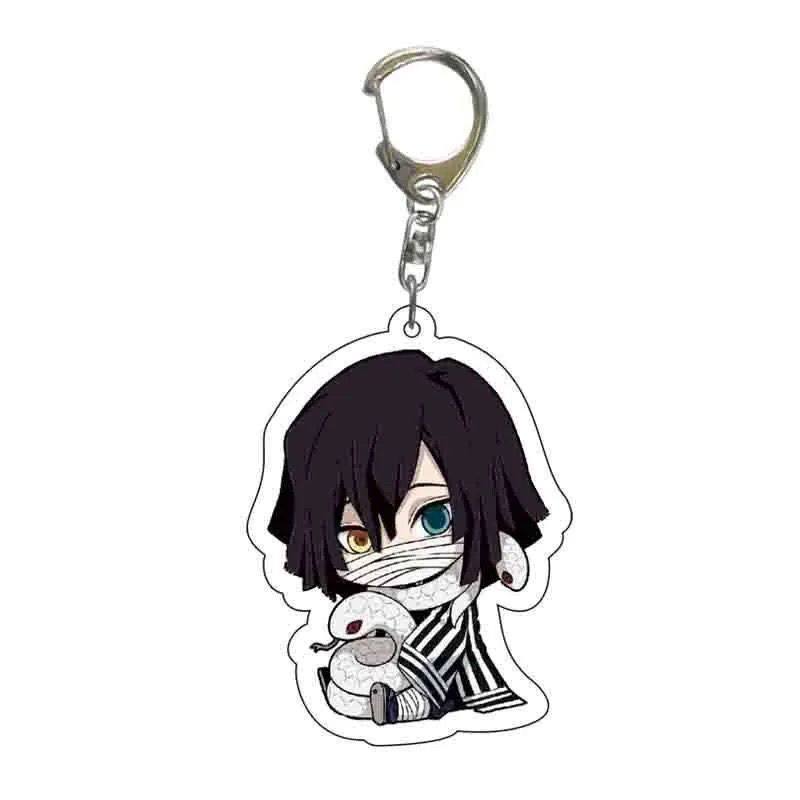 Ghost Slayer Blade Acrylic Keychain Backpack Anime Peripheral Clone Series Creative Jewelry Gifts Toys Anime Cartoon Frind