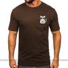 Cool Cat Logo TShirt 100 Cotton Minimalist Feline Symbol Tee for Unisex and Unisex Streetwear Essentials