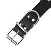 Width 2 Inch Anti-bite Spiked Dog Collars Adjustable Microfiber Leather Necklace Sharp Rivets Pet Collar Outdoor Dog Walking