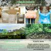 Biodegradable Garbage Bag 2.6 Gallons Household Garbage Bag Biodegradable Recyclable Small  Durable Thick Odorless Homes Office