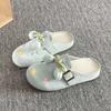 Retro Style Versatile Casual Women's New Summer One-pedal Lazy Bag Head Half Slippers Women's Shoes