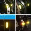 Car Door Reflective Warning Stickers Enhance Visibility Safety with Easy-to-Apply Night Vision Car Anti-collision Protection Strips