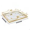 Decorative Tray Nordic Design Acrylic Mirror Storage Light Elegant Perfume