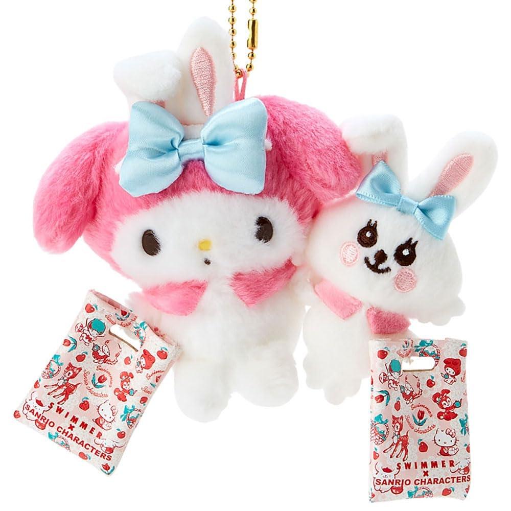 Sanrio Mascot Holder SWIMMER×SANRIO CHARACTERS My Melody My Melody My Melody 11×12×5cm Character 475416 SANRIO