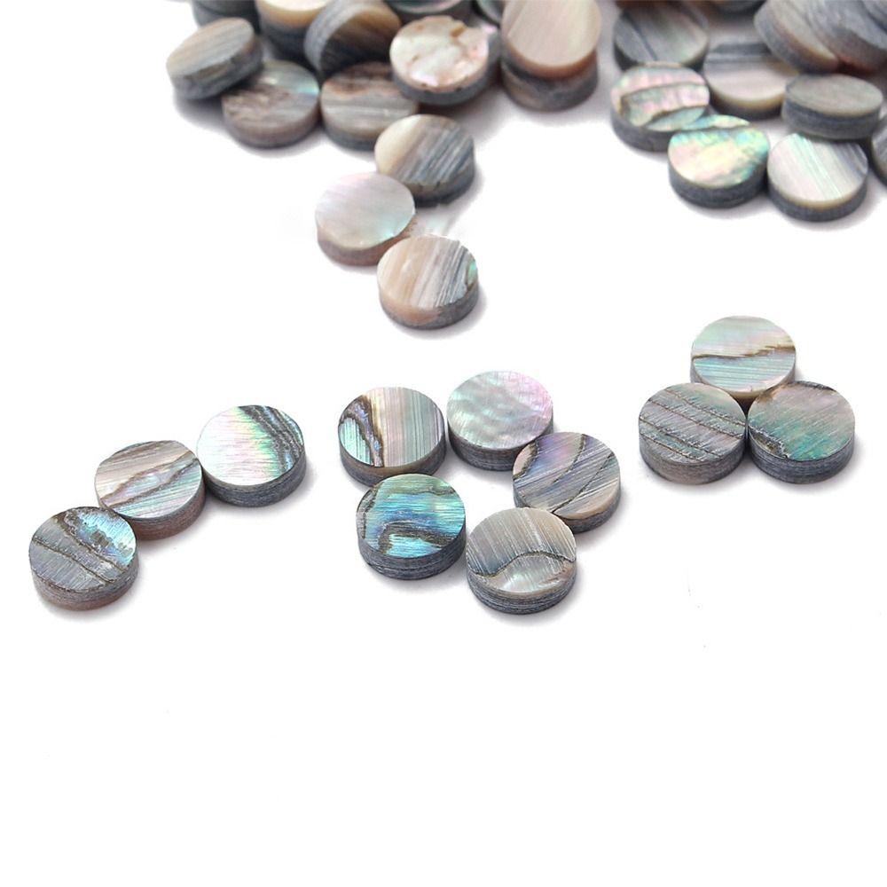 Fingerboard for Ukulele Acoustic Punctuation Point Abalone Inlay Dots Pearl Shell Dots Abalone Dots