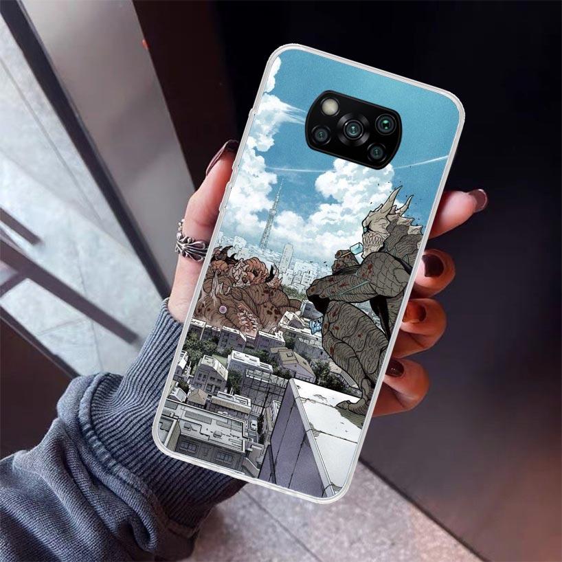 

Kaiju No. 8 Anime Phone Case For Xiaomi Poco X7 X6 X5 Pro F7 Ultra Redmi 15C 15 13 13C 12 12C 10 10A 10C 9 9A 9C 9T Shell Poco X Xiaomi Poco X5 Pro