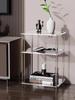 Acrylic Side Table for Living Room Nightstand/Bedside Table for Bedroom Home Decor Display End