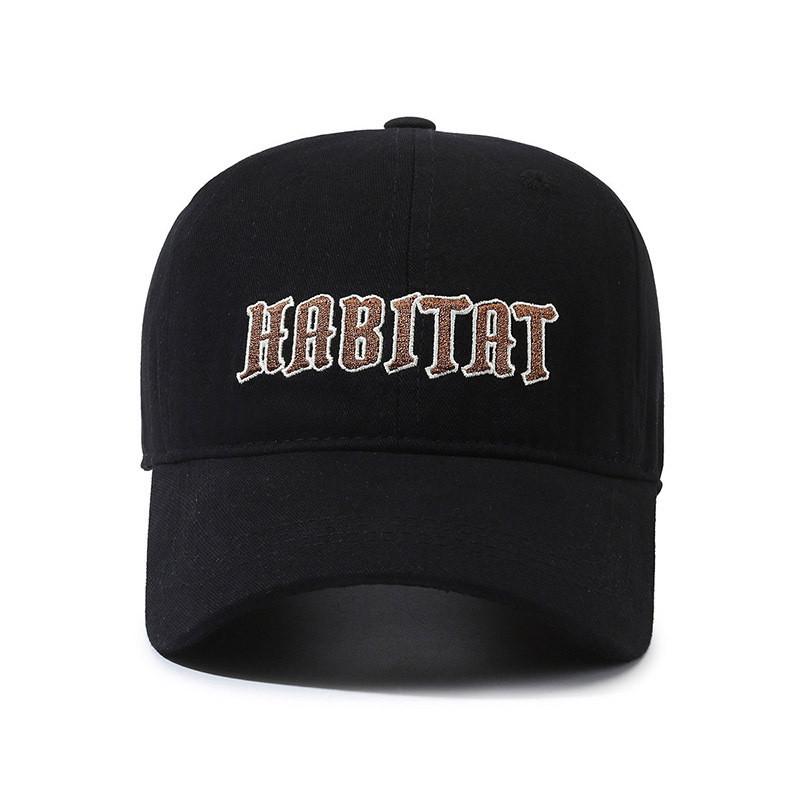 Embroidered Habitat Lettered Baseball Cap Men Women Spring Autumn Shade Sports