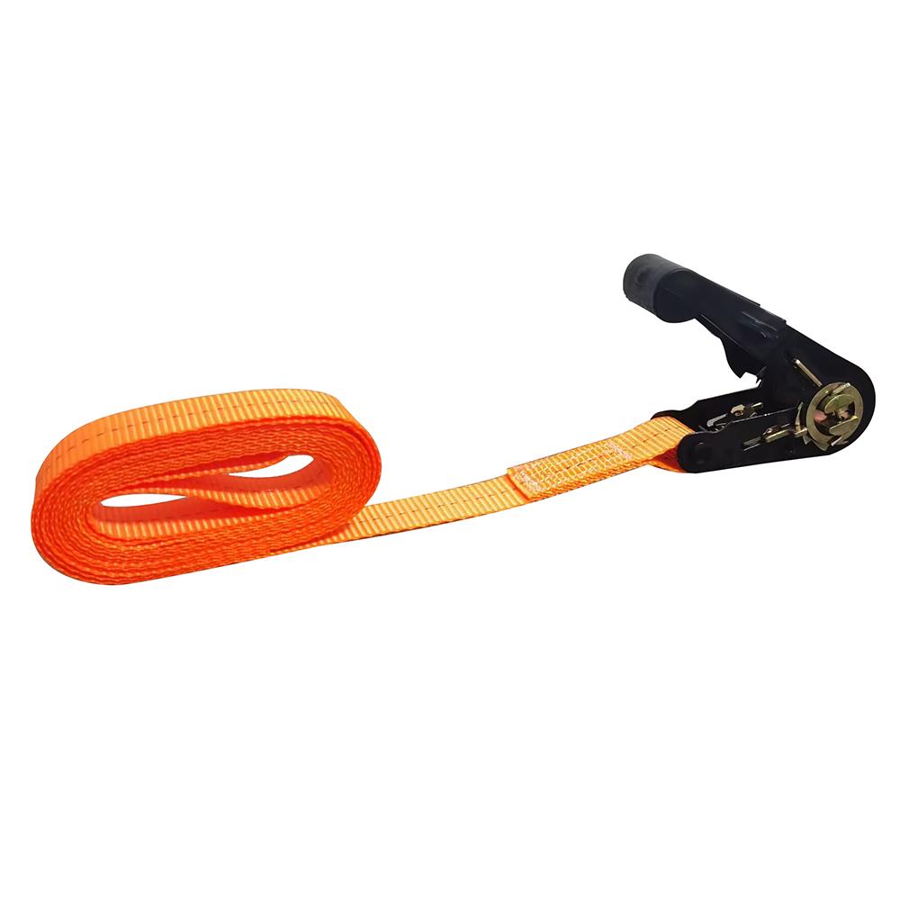 3m For Safe Luggage Transport Heavy-Duty Car & Truck Front Cargo Ratchet Strap with Metal Buckle - Adjustable, Secure Tie-Down