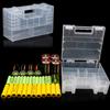 Plastic Battery Box Storage Case Holder Organizer For Aa Aaa C D 9V Batteries